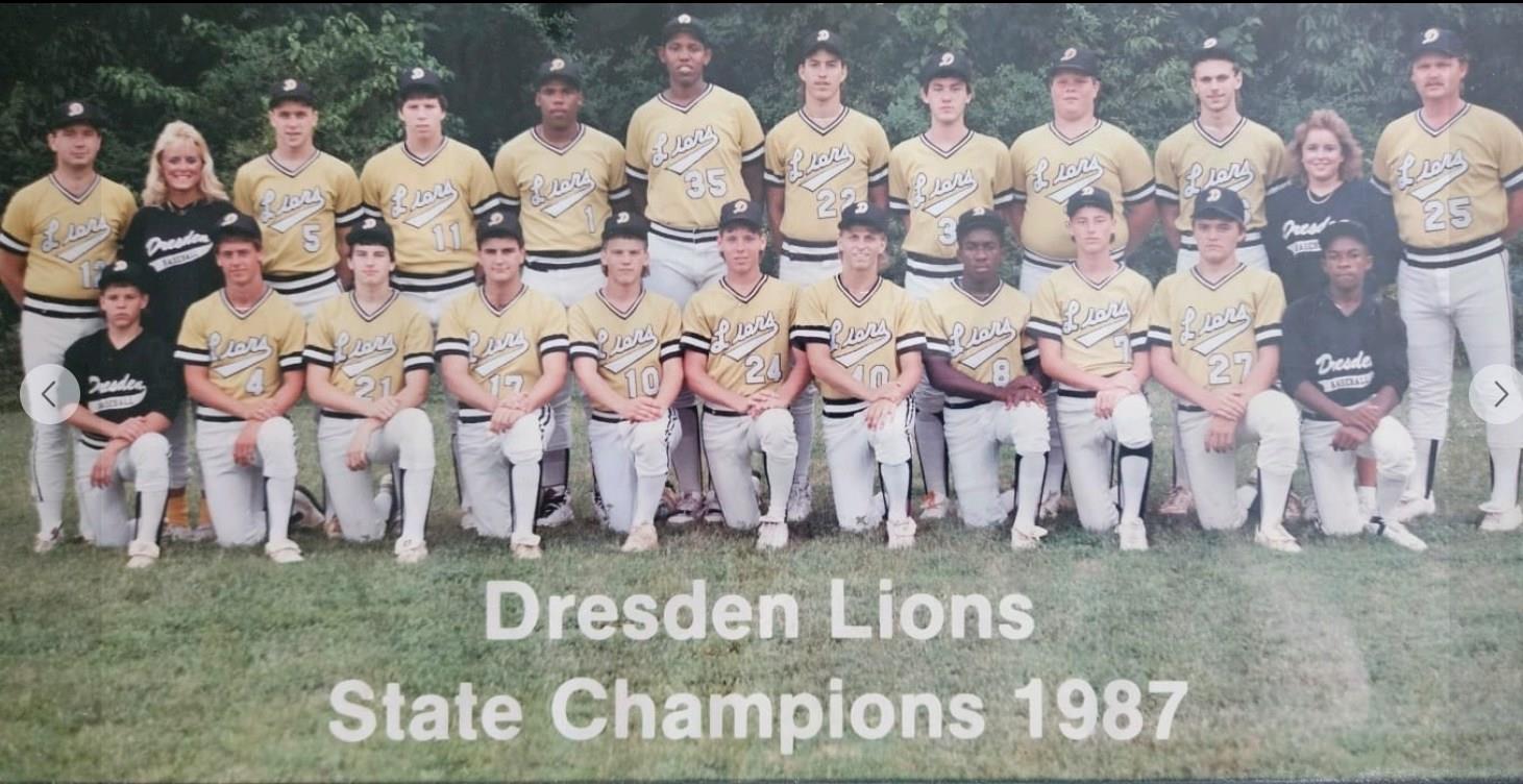 1987 Dresden Baseball Dresden Lions